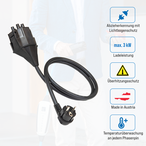 [50.033.02-24865] NRGkick - Steckeraufsatz "Schuko" E+F